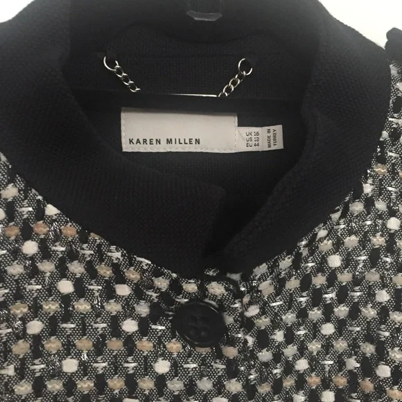 Karen Millen Tweed Blazer - Picture 3 of 4